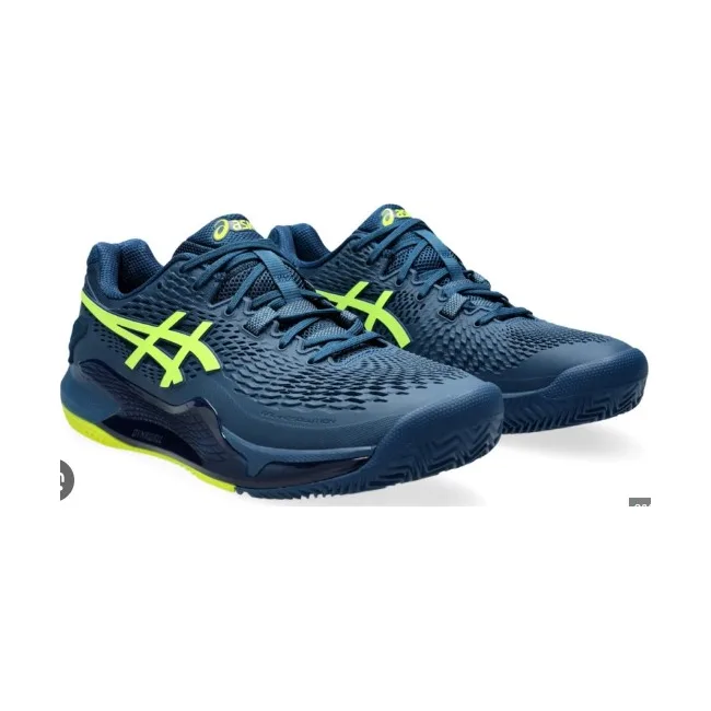 Кросівки чоловічі Asics Gel-resolution 9 clay ocean-blue/yellow