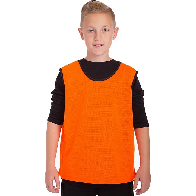 Манишка спортивная игровая цельная детская SP-SPORT CO-5541 57х50см (Красный)
