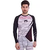 Костюм компрессионный мужской рашгард лонгслив и штаны VENUM
 9520-9620 (Черный-серый)