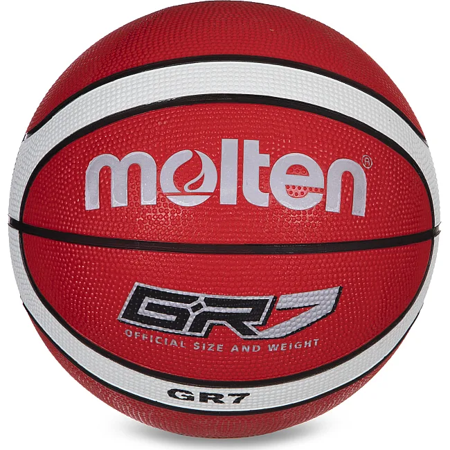 Баскетбольний м'яч
 гумовий MOLTEN GR7 BGR7-RW-SH
 7