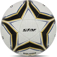 Футбольный мяч SELECTAR POLARIS GOLD SB4065C №5 PU (Белый-черный-золотой)