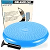 Балансировочная массажная подушка POWERPLAY 4009 Balance Pad (Ø33) Синяя