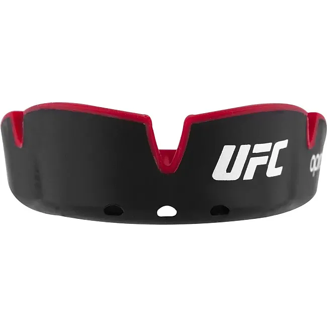 Боксерская капа OPRO Silver UFC детская (возраст до 10) Black/Red (ufc.102515001)
