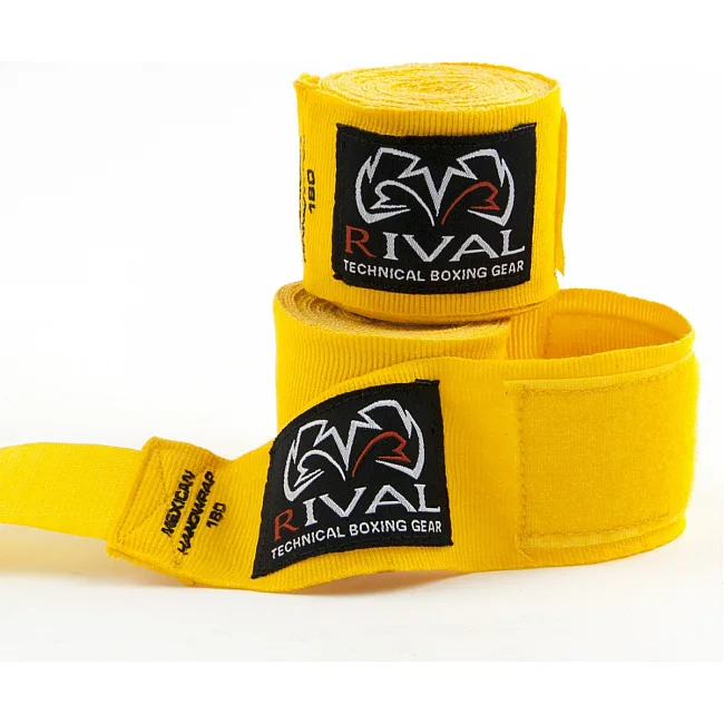 Боксерские бинты Rival Mexican Yellow