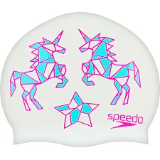 Детская шапочка для плавания SPEEDO JUNIOR SLOGAN PRINT 808386B967