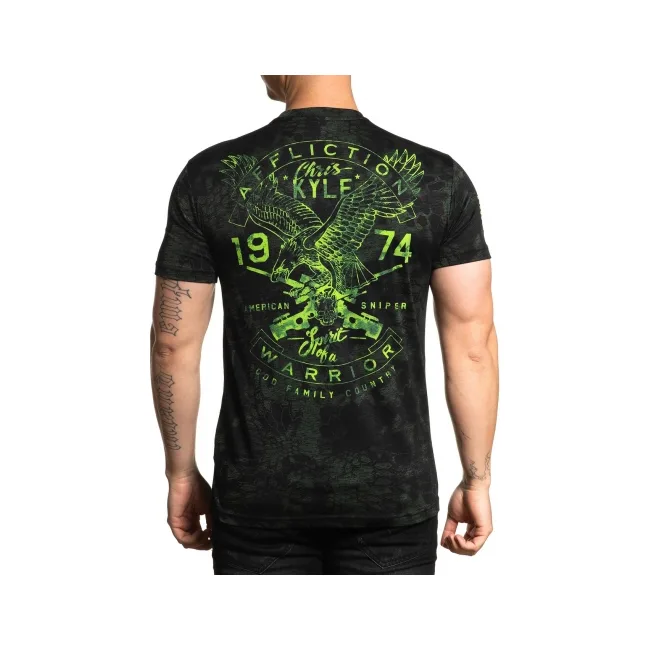Футболка AFFLICTION CK Freedom Black Eye