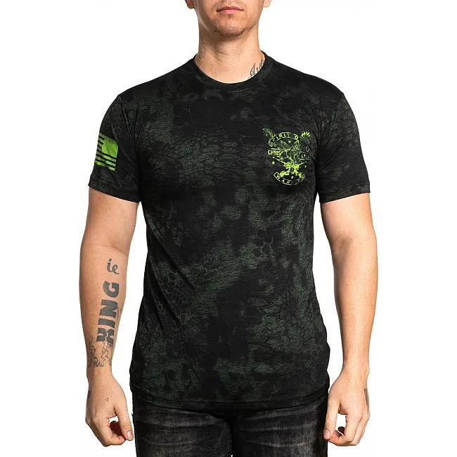 Футболка AFFLICTION CK Freedom Black Eye