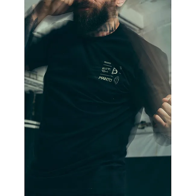 Футболка мужская MANTO Ahead Black