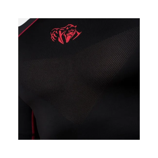 Компрессионная футболка Peresvit Air Motion Black Red Long Sleeve