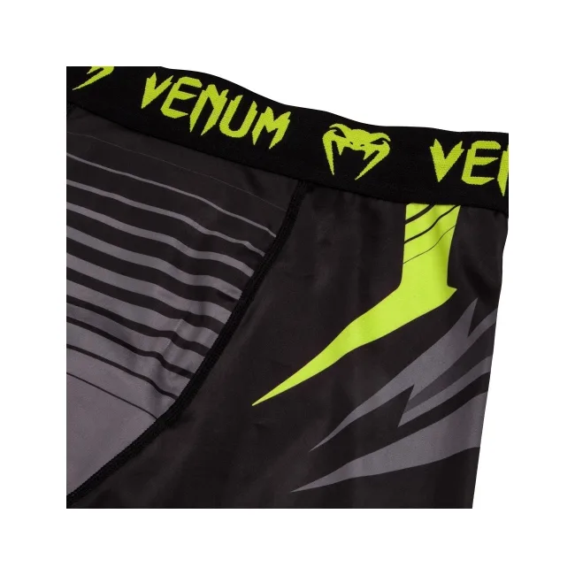 Компресійні шорти Venum Sharp 3.0 Vale Tudo Shorts Black Yellow