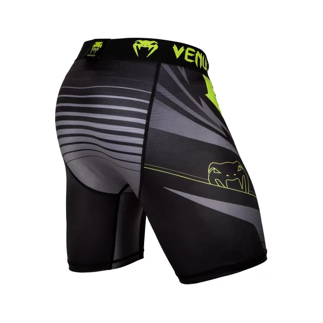Компресійні шорти Venum Sharp 3.0 Vale Tudo Shorts Black Yellow