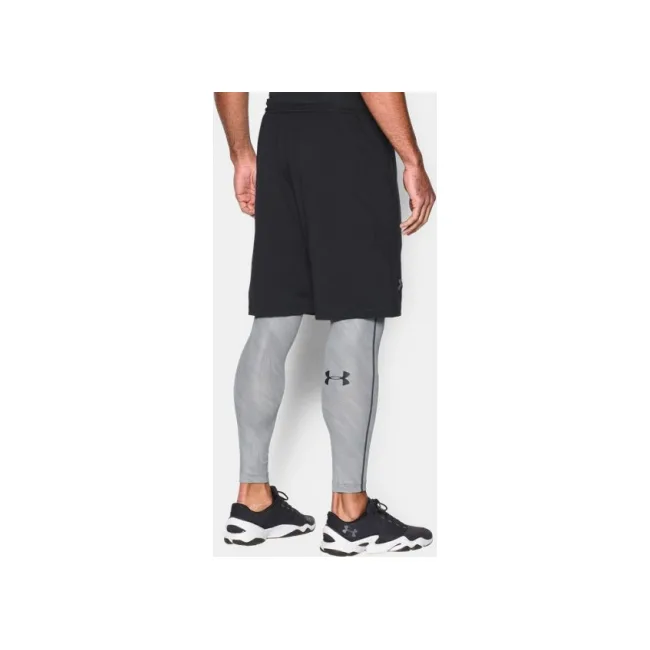Легінси чоловічі Under Armour HeatGear Printed Overcast Gray