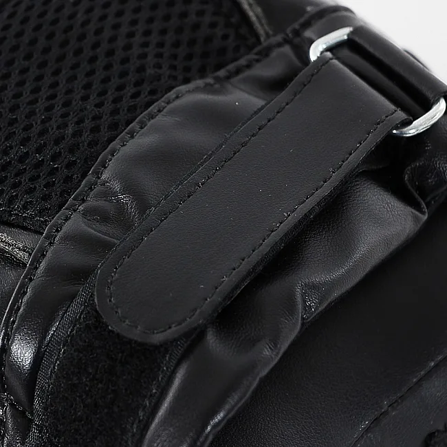Квадратные мини лапы для бокса Elite Square (черный-золотой) ADIDAS ADIEMP01