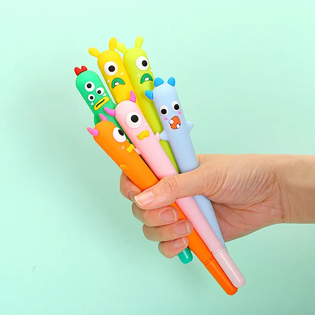Набор гелевых ручек 0.5 мм BP5015 Little monster (5шт)