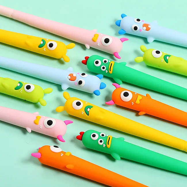 Набор гелевых ручек 0.5 мм BP5015 Little monster (5шт)