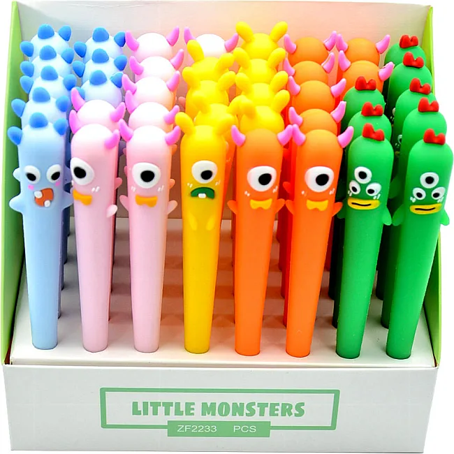 Набор гелевых ручек 0.5 мм BP5015 Little monster (5шт)