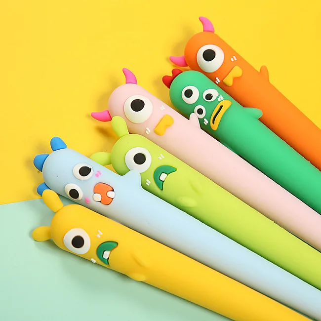 Набор гелевых ручек 0.5 мм BP5015 Little monster (5шт)