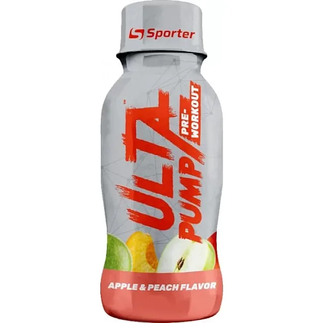 Напій Sporter Ulta PUMP - 100 мл - яблуко-персик