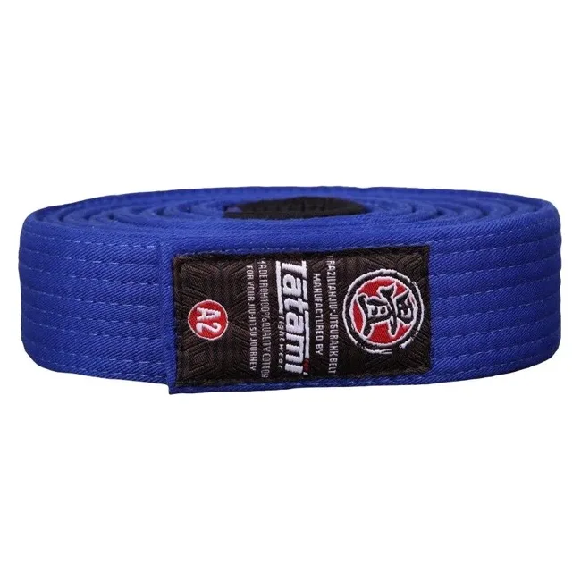 Пояс для кимоно джиу-джитсу TATAMI Adult BJJ Rank Belt All Colours Blue
