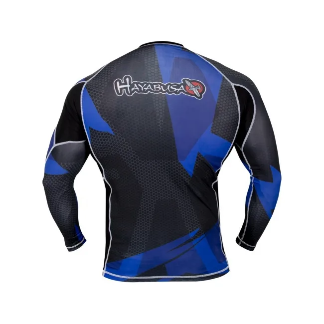 Рашгард Hayabusa Metaru L/S - Black/Blue