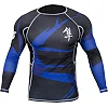 Рашгард Hayabusa Metaru L/S - Black/Blue