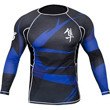 Рашгард Hayabusa Metaru L/S - Black/Blue