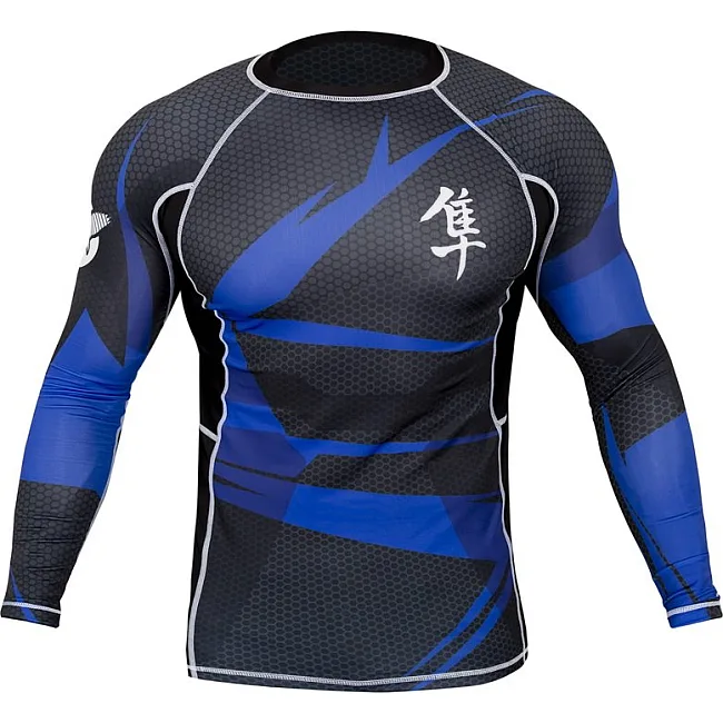 Рашгард Hayabusa Metaru L/S - Black/Blue