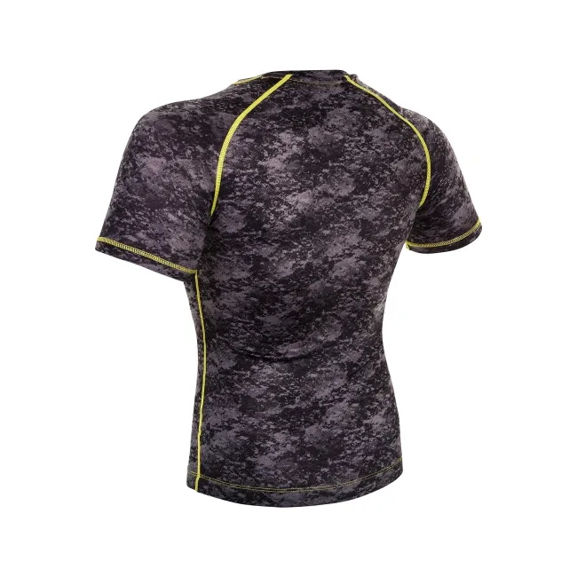 Рашгард Venum Tramo Rashguard Short Sleeves Black Yellow