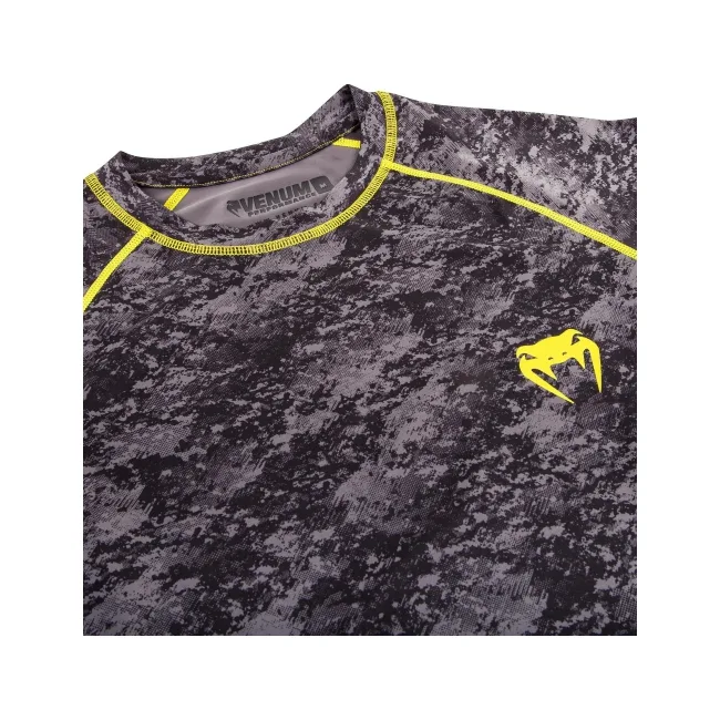 Рашгард Venum Tramo Rashguard Short Sleeves Black Yellow