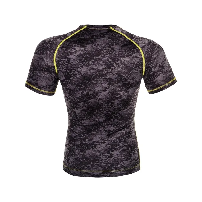 Рашгард Venum Tramo Rashguard Short Sleeves Black Yellow