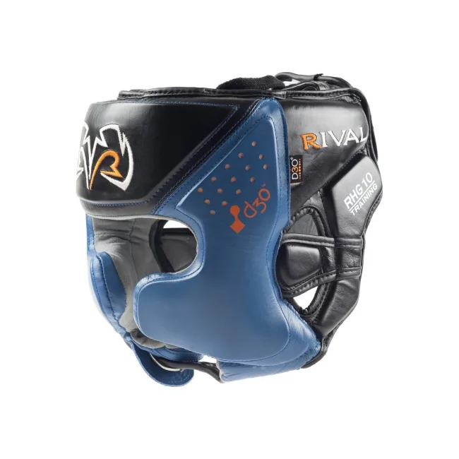  Тренировочный шлем Rival D3O Intelli-Shock Pro Blue