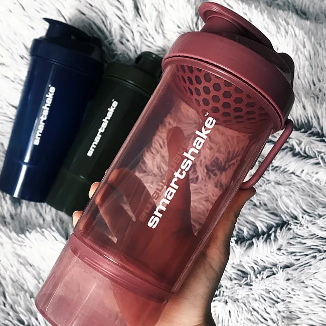 Спортивный шейкер SMARTSHAKE Original2GO One 800мл Deep Rose (Pink)