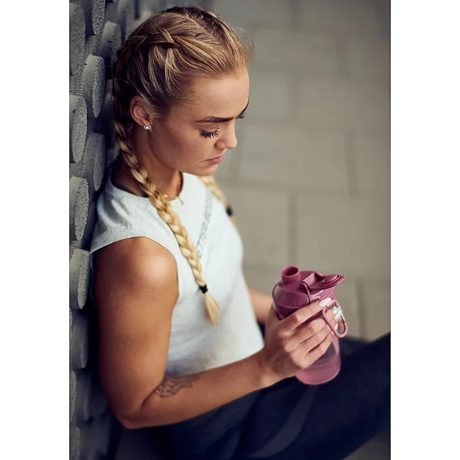 Спортивный шейкер SMARTSHAKE Original2GO One 800мл Deep Rose (Pink)