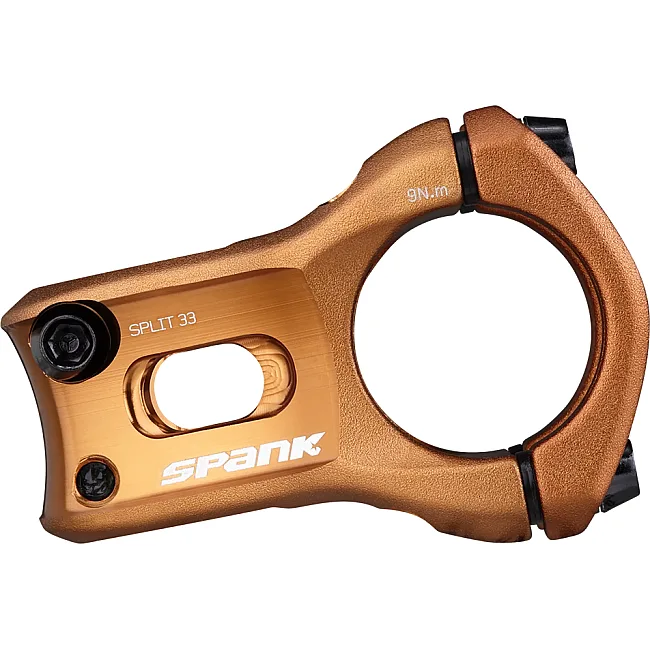 Вынос руля для велосипеда SPANK SPLIT, 33mm Bronze