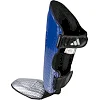 Защита голени и стопы с лицензией Wako Semi Contact | синее/серебро | ADIDAS ADIKBSI300