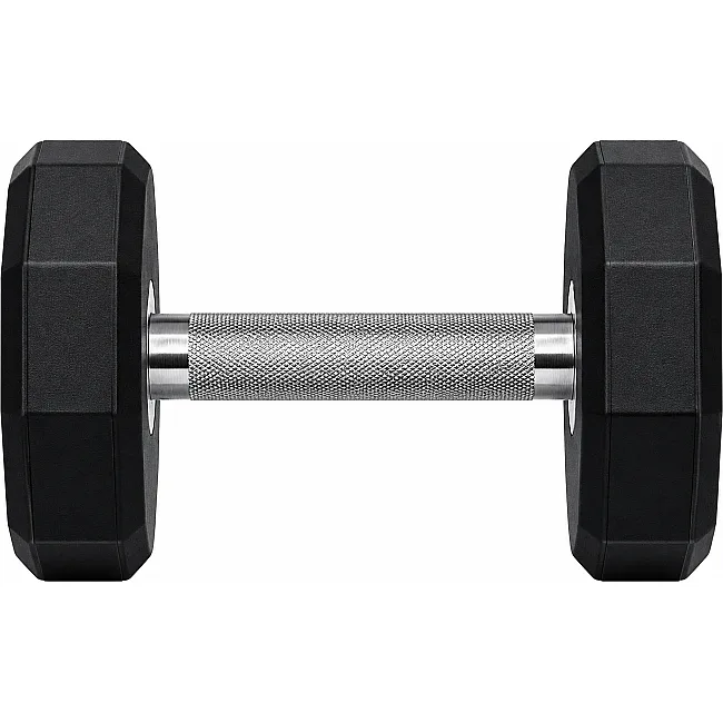 Гантель профессиональная с полиуретановым покрытием HAMMER STRENGHT TA-9215-12_5 (Черный)