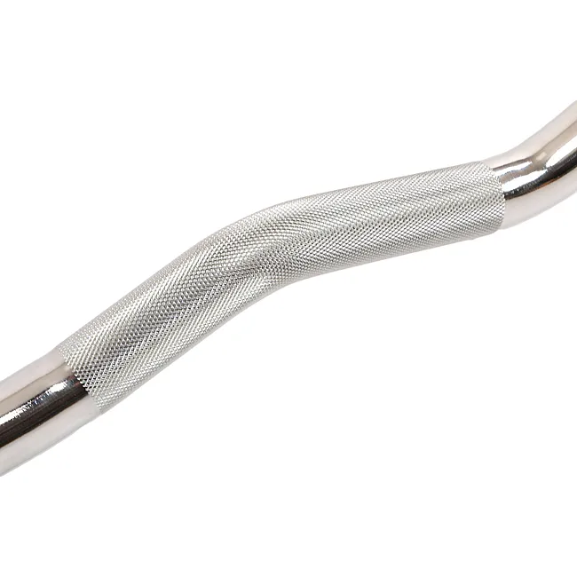 Штанга неразборная с фиксированным весом изогнутая PEV HAMMER STRENGHT TA-9978-30 (Черный)