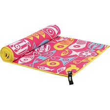 Полотенце для пляжа и бассейна из микрофибры SPORTS TOWEL 4MONSTER B-FBT (Розовый)