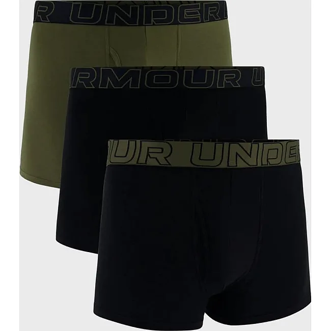 Труси UNDER ARMOUR Performance Cotton - Solid 3 3pk чорний (для чоловіків)