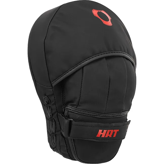 Лапа боксерская изогнутая тренировочная PU HARD TOUCH BO-00123 (Черный)