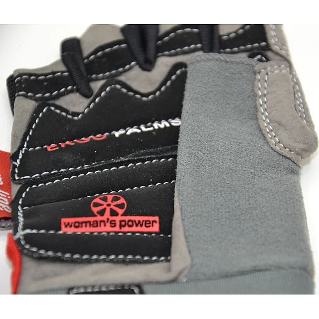 Перчатки для фитнеса Power System PS-2570 Woman’s Power женские Black/Red