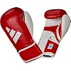 Рукавички для боксу та кікбоксингу Adidas Speed 165 з ліцензією WAKO (червоно-білий) ADISBG165WK