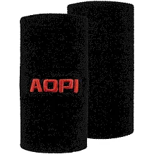 Спортивный напульсник впитывающий влагу AOPI AP-352 (Черный)