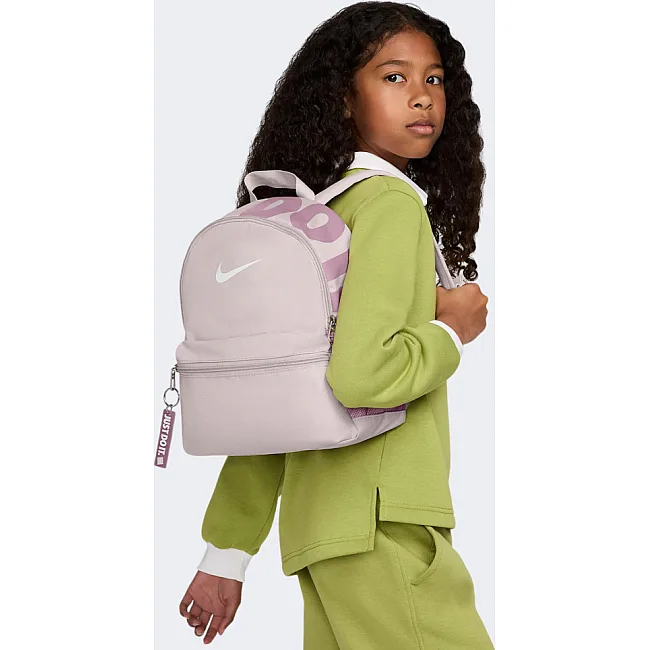 Рюкзак NIKE Y NK BRSLA JDI MINI BKPK 11L фіолетовий (для дітей) 33x25x13 см