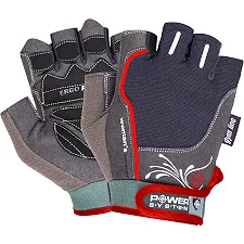 Перчатки для фитнеса Power System PS-2570 Woman’s Power женские Black/Red