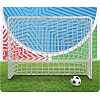 Ворота футбольные Neo-Sport NS-485-2 183 х 122 х 61 см, белые
