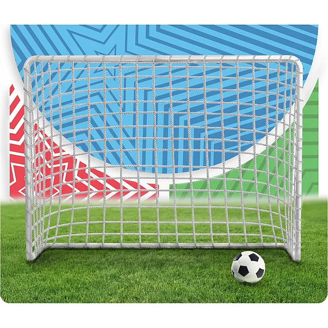 Ворота футбольные Neo-Sport NS-485-2 183 х 122 х 61 см, белые