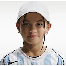 Кепка NIKE K NK DF CLUB CAP US CB MTSWSH білий (для дітей) One Size