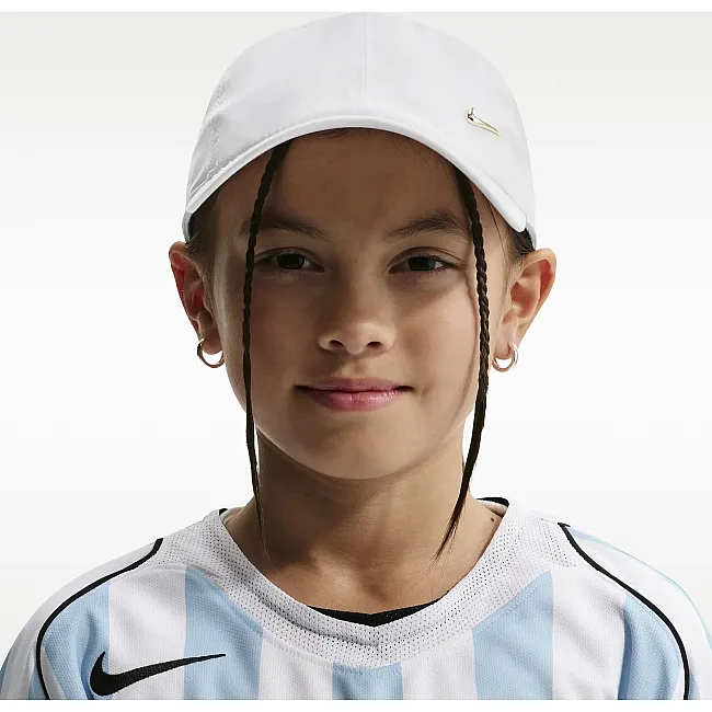 Кепка NIKE K NK DF CLUB CAP US CB MTSWSH білий (для дітей) One Size