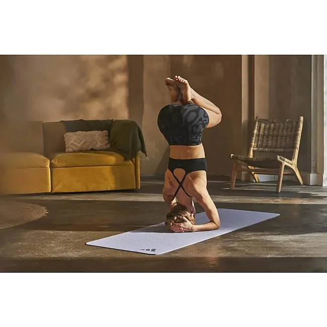 Коврик для йоги ADIDAS Yoga Mat серый 183 х 61 х 1 см